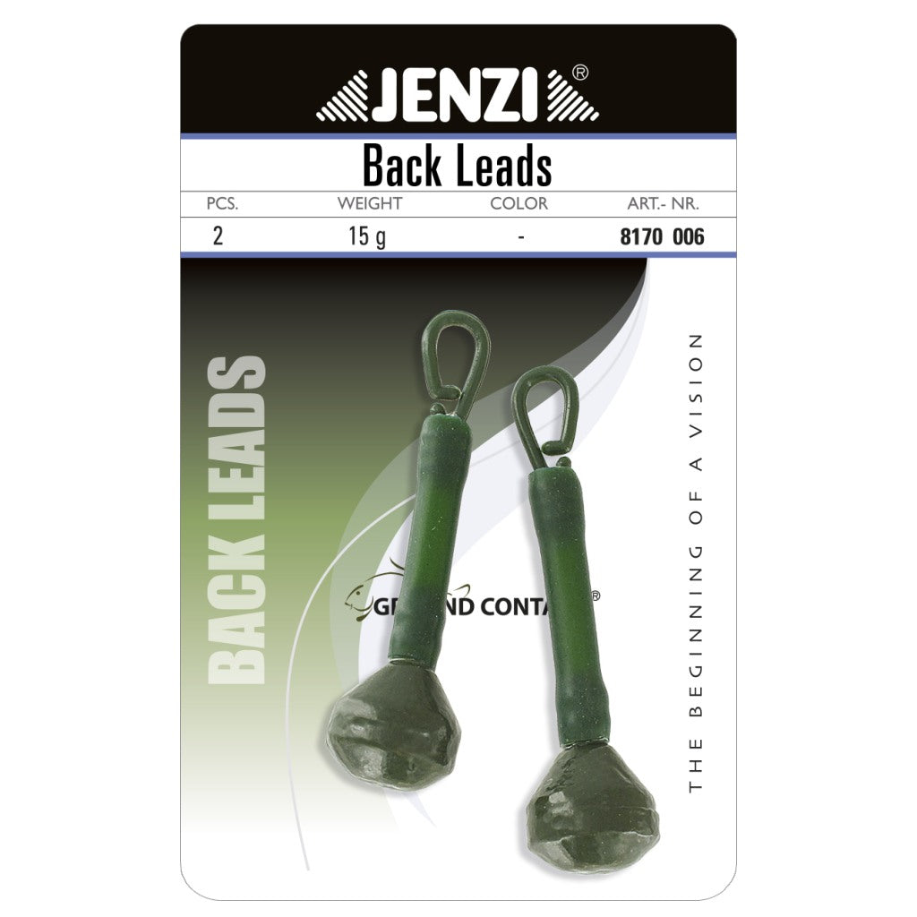 JENZI Back Lead 15 g 2 Stück