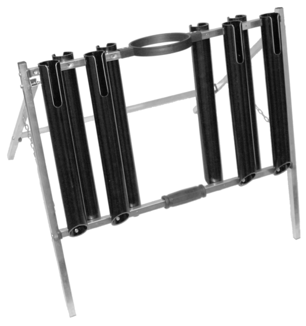 FTM Forellenrutenhalter für 8 Ruten