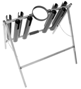 FTM Forellenrutenhalter für 8 Ruten Detail