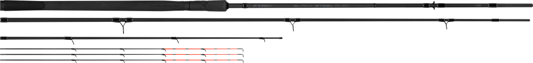 FTM Black Steel Slim Feederrute